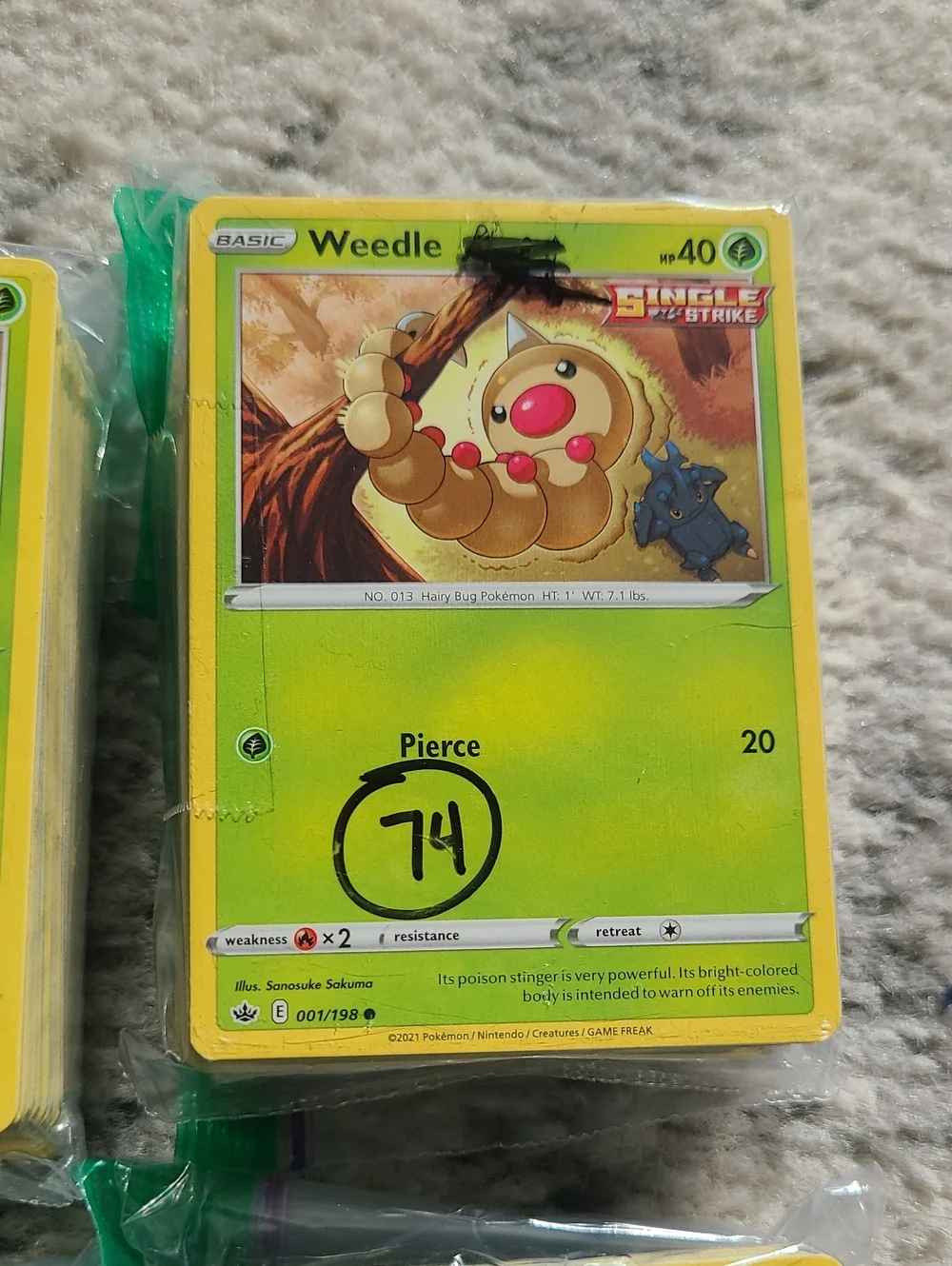 Pokemon 77 cards